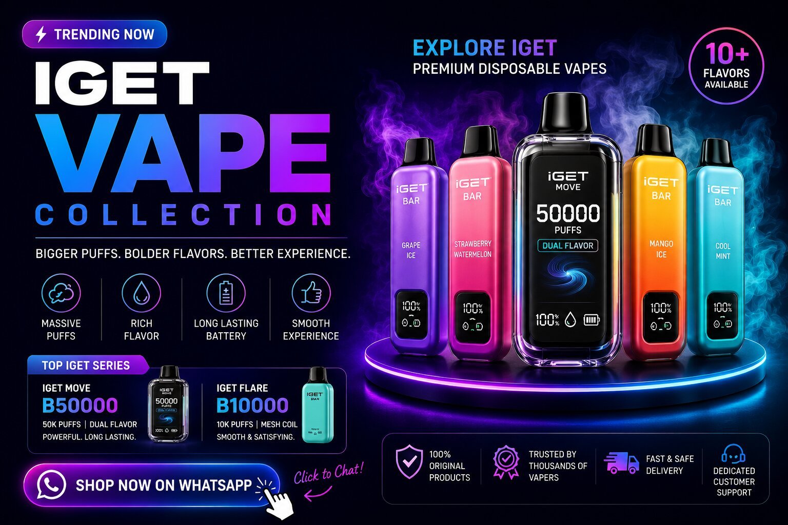 IGET Vape is Best in Chennai - My Store