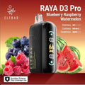 Elf Bar Raya D3 Pro 30K Blueberry Raspberry Watermelon - Vape Shop Chennai