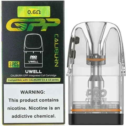 Uwell Caliburn GPP Replacement Pod (0.6Ω) - Vape Shop Chennai