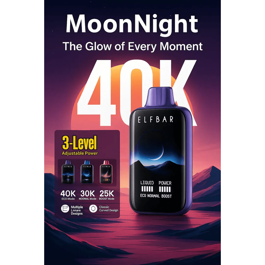 Elf Bar Moon Night 40k – Strawberry Kiwi Ice - Vape Shop Chennai - My Store
