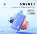 ELF BAR RAYA D1 – Peach Lychee Blackcurrant - Vape Shop Chennai - My Store