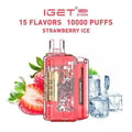 IGET FLARE B10000 – Strawberry ice - Vape Shop Chennai - My Store