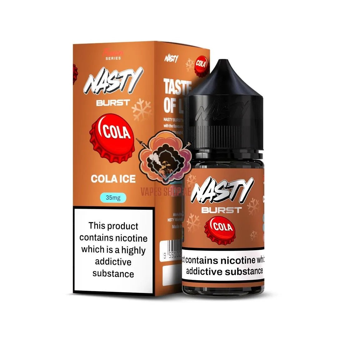 Nasty Burst Nic salts – Cola ice - Vape Shop Chennai - My Store