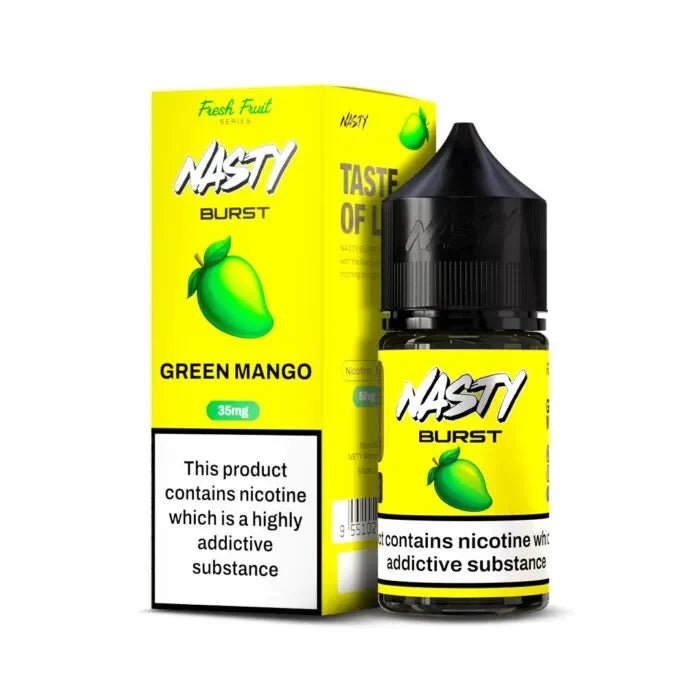 Nasty Burst Nic salts – Green Mango - Vape Shop Chennai - My Store