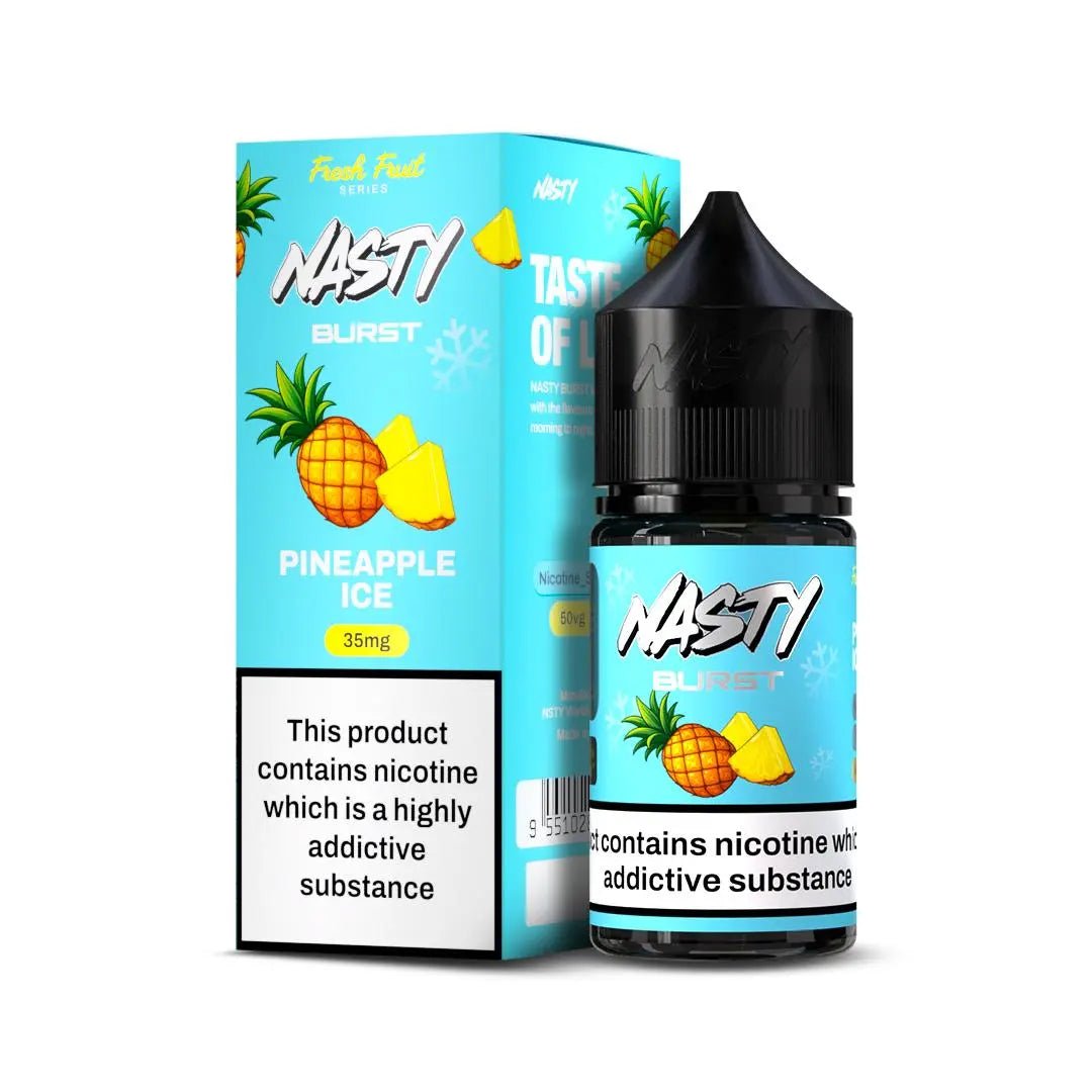 Nasty Burst Nic Salts – Pineapple ice - Vape Shop Chennai - My Store
