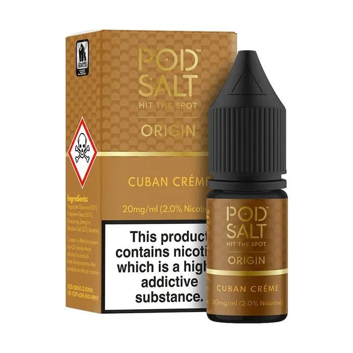 POD SALT CUBAN CREME – Nicotine Salt - Vape Shop Chennai - My Store
